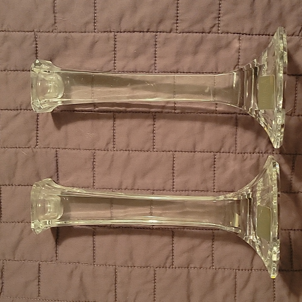 Mikasa Austrian Crystal Candle Holders